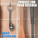 Colheres de medição, conjunto de colheres de medição de aço inoxidável 18/8 premium para serviços pesados, colher de sopa pequena com medidas métricas e americanas, conjunto de 6 para presente, medição de ingredientes secos e líquidos 