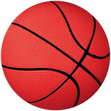 SISXSO Pack of 4 Sports Balls with 1 Pump: 1 Each of 5" Soccer Ball, 5" Basketball, 5" Playground Ball, and 6.5" Football (4 Balls and 1 Pump)