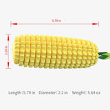 SISXSO Dog Chew Toys for Aggressive Chewers, Indestructible Tough Durable Squeaky Interactive Dog Toys, Puppy Teeth Chew Corn Stick Toy for Small Meduium Large Breed