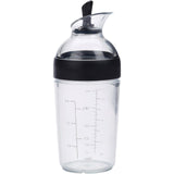 Garrafa pequena para molho de salada - preta 