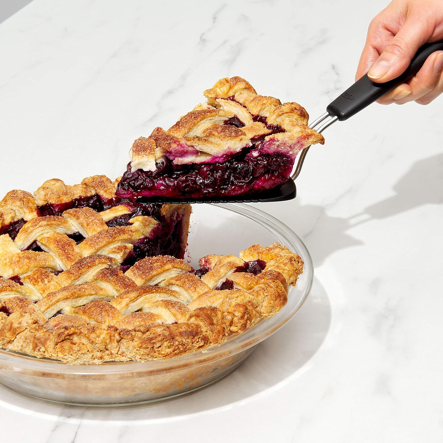 SISXSO Good Grips Black Nylon Flexible Pie Server