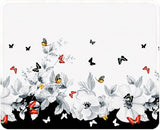 Mouse Pad com base de borracha antiderrapante, borda costurada, textura premium, mouse pad para jogos à prova d'água para mouse sem fio, computadores, laptop, escritório, 10,2 x 8,3 pol. 