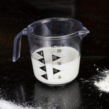 SISXSO Select Plastic Measuring Cup, 1 Cup Capacity, Clear