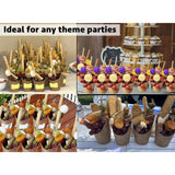 50 unidades de suporte para batatas fritas, copos descartáveis ​​de papel para batatas fritas de 12 onças, copos de charcutaria para todas as ocasiões (12 onças) 