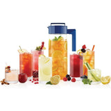 Jarra patenteada e hermética, sem BPA, 2 qt, Blueberry 