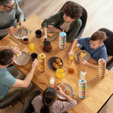 Suporte para donuts de acrílico, pacote com 4 unidades, torre de exibição de bagels transparente para mesa de sobremesas, suporte para donuts para aniversário, casamento, chá de bebê, Natal, festa 