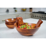 Mãos de salada, 3,75" x 7" x 1,88", um par 