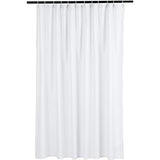 SISXSO Lightweight Super Soft Easy Care Microfiber Waffle Texture Shower Curtain , 72" x 72", White