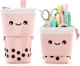SISXSO Cute Standing Pencil Case for s, Pop Up Pencil Box Makeup Pouch, Stand UP Christmas Gift
