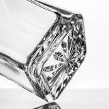 SISXSO Square 26oz Whiskey Decanter with Glass Stopper