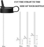 SISXSO Wide Mouth Straw Lid Compatibility Most Sports Water Bottle