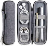 Estojo pequeno para lápis, estojo rígido para canetas-tinteiro executivas, canetas esferográficas - preto 