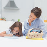 Estojo de Lápis Estojo de Lápis de Estudante Bolsa de Maquiagem Veludo Cotelê Bolsas de Cosméticos Mulheres Meninas Bolsa de Maquiagem 