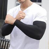 SISXSO Arm Sleeves for Men and Women Compression UV Sun Protection Tattoo Cover Up Baseball Basketball Football Golf Running