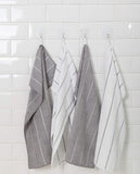 SISXSO 8 Pack 26 x 18 Inch Microfiber Kitchen Towels - Super Absorbent, Soft and Solid Color Dish Towels
