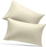 SISXSO Bedding Queen Pillow Cases - 4 Pack - Envelope Closure - Soft Brushed Microfiber Fabric - Shrinkage and Fade Resistant Pillow Covers Queen Size 20 X 30 Inches (Queen, Grey)