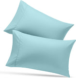 SISXSO Bedding Queen Pillow Cases - 4 Pack - Envelope Closure - Soft Brushed Microfiber Fabric - Shrinkage and Fade Resistant Pillow Covers Queen Size 20 X 30 Inches (Queen, Grey)