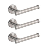 SISXSO NearMoon Bathroom Toilet Paper Holder, Premium SUS304 Stainless Steel Rustproof Wall Mounted Toilet Roll Holder for Bathroom, Kitchen (1 Pack, Brushed Nickel)