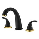 SISXSO SUMERAIN 2 Handle Widespread Roman Tub Faucet, Chrome Finish