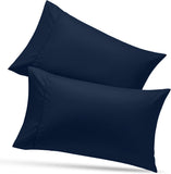 SISXSO Bedding Queen Pillow Cases - 4 Pack - Envelope Closure - Soft Brushed Microfiber Fabric - Shrinkage and Fade Resistant Pillow Covers Queen Size 20 X 30 Inches (Queen, Grey)