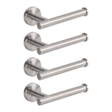 SISXSO NearMoon Bathroom Toilet Paper Holder, Premium SUS304 Stainless Steel Rustproof Wall Mounted Toilet Roll Holder for Bathroom, Kitchen (1 Pack, Brushed Nickel)