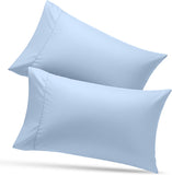 SISXSO Bedding Queen Pillow Cases - 4 Pack - Envelope Closure - Soft Brushed Microfiber Fabric - Shrinkage and Fade Resistant Pillow Covers Queen Size 20 X 30 Inches (Queen, Grey)