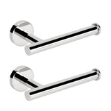 SISXSO NearMoon Bathroom Toilet Paper Holder, Premium SUS304 Stainless Steel Rustproof Wall Mounted Toilet Roll Holder for Bathroom, Kitchen (1 Pack, Brushed Nickel)