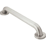 SISXSO Moen Home Care Bathroom Safety 18 Inch Stainless Steel Handicap Grab Bar for Bathtub and Shower, Slip Resistant Finish, Elderly Assistance Product, Polished Brass, R8918P