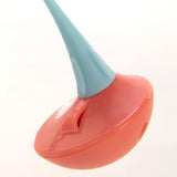 SISXSO Self Righting Rocking Feather Cat Toy - Blue/Orange, One Size