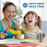 Frascos de 4 onças com tampa de ponta vermelha (pacote com 8), sem BPA e sem látex, mini-frascos de qualidade alimentar (120 ml) - para artes e ofícios, cola, glacê, grelhador, molhos, temperos, condimentos, decoração de bolos 