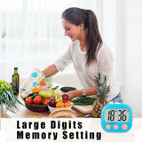 SISXSO 2Pack Magnetic Digital Timer For Kitchen Cooking