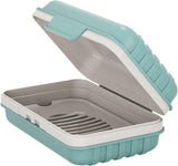 Doter Travel Soap Container, Suporte para sabonete com tampa, Estojo portátil para sabonete de viagem, Saboneteira à prova de vazamentos para viagem, Adequado para viagens, acampamento, ao ar livre, academia, caixa de sabonete para banheiro 