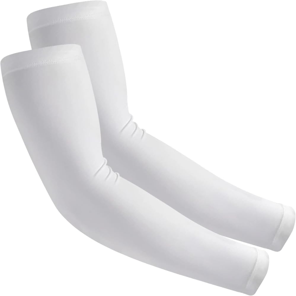 SISXSO Arm Sleeves for Men and Women Compression UV Sun Protection Tattoo Cover Up Baseball Basketball Football Golf Running