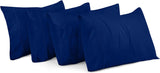 SISXSO Bedding Queen Pillow Cases - 4 Pack - Envelope Closure - Soft Brushed Microfiber Fabric - Shrinkage and Fade Resistant Pillow Covers Queen Size 20 X 30 Inches (Queen, Grey)