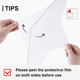 SISXSO 8x10 Picture Frames Set of 9, Shatter Resistant Plexiglass, Display 5x7 Pictures with Mat or 8x10 without Mat, Photo Frames for Wall or Tabletop, Engineered Wood, Black