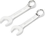SISXSO GEARWRENCH 20 Pc. 12 Point Stubby Combination SAE/Metric Wrench Set - 81903