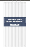 SISXSO Paradigms Interiors Clear Shower Curtain Liner Light Weight PEVA, Shower Liner 72x72 Inches, Waterproof, No Chemical Smell with 12 Rust Proof Metal Grommets Holes for Bathroom Shower Curtain