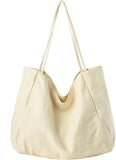SISXSO Canvas Tote Bag for Women Large Hobo Shoulder Bag for Work Travel Casual Message Bag Tote Purse handbags