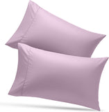 SISXSO Bedding Queen Pillow Cases - 4 Pack - Envelope Closure - Soft Brushed Microfiber Fabric - Shrinkage and Fade Resistant Pillow Covers Queen Size 20 X 30 Inches (Queen, Grey)