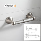 SISXSO BGL 4-Piece Brushed Nickel Bathroom Hardware Set with Adjustable Towel Bar
