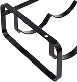 SISXSO Tabletop Stackable Wine Rack, Black