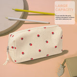 Estojo de Lápis Estojo de Lápis de Estudante Bolsa de Maquiagem Veludo Cotelê Bolsas de Cosméticos Mulheres Meninas Bolsa de Maquiagem 