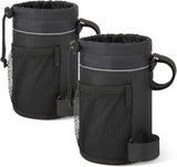 Pacote com 2 porta-copos para bicicleta - porta-garrafa de água para bicicleta, barco, scooter, cadeira de rodas etc. 