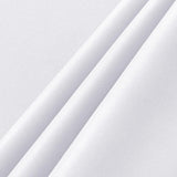 SISXSO 2 Pack White Tablecloth 60 x 102 Inch, Rectangle 6 Feet Table Cloth - Stain and Wrinkle Resistant Washable Polyester Table Cover for Dining Tables, Buffet Parties and Camping