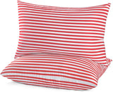 SISXSO Hotel Collection Bed Pillows for Sleeping 2 Pack Queen Size，Pillows for Side and Back Sleepers,Super Soft Down Alternative Microfiber Filled Pillows,20 x 30 Inches