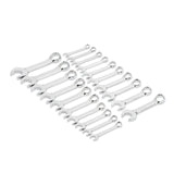 SISXSO GEARWRENCH 20 Pc. 12 Point Stubby Combination SAE/Metric Wrench Set - 81903