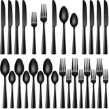 SISXSO 20 Piece Silverware Set, Food-Grade Stainless Steel Flatware Sets for 4 Mirror Polished Cutlery Utensil Sets Include Dinner Knives Spoons and Forks Set Dishwasher Safe for Home Restaurant