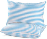 SISXSO Hotel Collection Bed Pillows for Sleeping 2 Pack Queen Size，Pillows for Side and Back Sleepers,Super Soft Down Alternative Microfiber Filled Pillows,20 x 30 Inches
