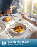 SISXSO 20 Piece Silverware Set, Food-Grade Stainless Steel Flatware Sets for 4 Mirror Polished Cutlery Utensil Sets Include Dinner Knives Spoons and Forks Set Dishwasher Safe for Home Restaurant