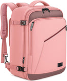 SISXSO Carry on Backpack, Extra Large Travel Backpack Expandable Airplane Approved Weekender Bag for Men and Women, Water Resistant Lightweight Daypack for Flight 40L, Black